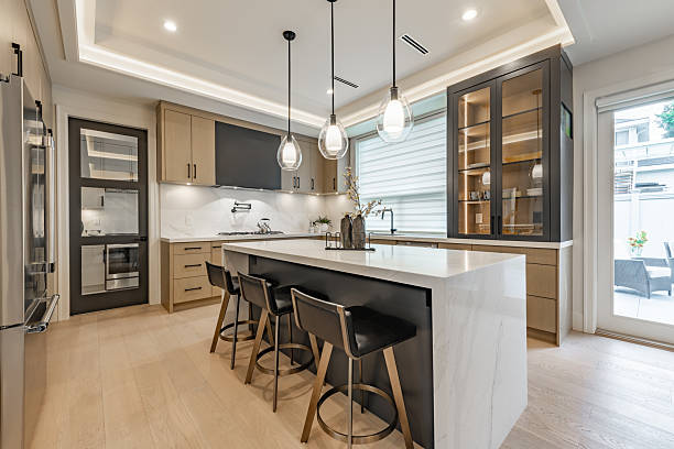 Kitchen island with seating Solon